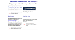 Desktop Screenshot of mail.topflight.it